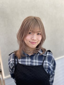 ザザ シンジュク(ZA/ZA shinjuku) ミディアムレイヤー/顔周りレイヤー