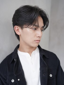 ニコ トウキョウ ロジック(nico TOKYO Logic) フェザーパーマニュアンスパーマセンターパート20代30代