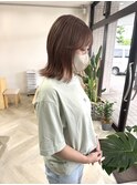 柔らかい雰囲気のブラウンカラー