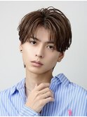 ニュアンス無造作センターパート