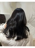 艶カラー12.2黒髪