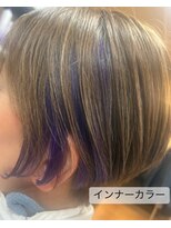 ヒップス(Hip★s) イヤリングカラー×ショートボブヘア