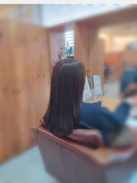 アドラーブル 長岡新保店(adorable) 透明感冬カラー◎美髪ラベンダーグレージュ30代40代小顔レイヤー