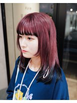 ヤイカ(YAYKA)&nbsp;ピンクカラーにエンドブラック