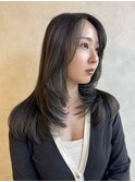 顔周りレイヤー/レイヤー/レイヤーカット/レイヤースタイル