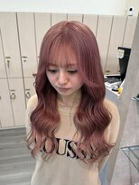 グリードヘアー(greed hair)&nbsp;mauve pink
