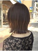 結べるくびれボブ×巻ける縮毛矯正
