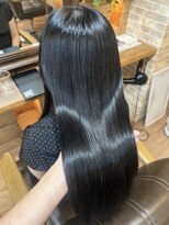 プランツヘアー 高宮店(Plants hair)&nbsp;縮毛矯正×暗髪グレージュ