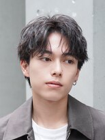 フィフスパーク(fifth PARK) 渋谷mensアクティブショートフェザーパーマセンターパート