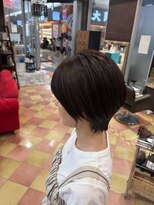 シャンプーボーイ 佐賀(SHAMPOO BOY)&nbsp;少しだけ出てきた白髪をぼかしたショート