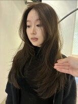 ナヌークカフラ(nanuk kafla)&nbsp;ロングレイヤー/レイヤーカット/オリーブカラー