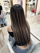 ラブスタシー 名古屋栄(Lovestasy) バレイヤージュ/無加工毛エクステ/シールエクステ/エクステ/栄