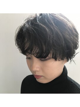 ヘアー アイス ルーチェ(HAIR ICI LUCE) くせ毛風　マッシュ　ショートボブ