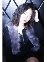 ヌーム 塚本店(NOOM) モードっぽくウェーブ スタイル