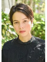 ユノ(juno)&nbsp;【Lepes】ハンサム黒髪ベリーショート★タイトシルエット