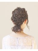 お呼ばれヘアセット