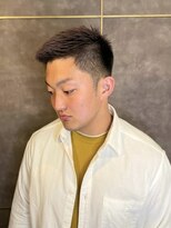 ロバーツ 国立(ROBERTS)&nbsp;メンズショートバーバースタイル<理容室><国立/国立駅/メンズ>