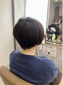 小顔補正立体カット