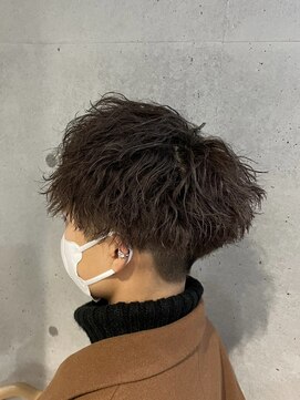 メンズサロンドットリアン(dot. lien) ツイストスパイラルパーマツイストパーマツーブロック