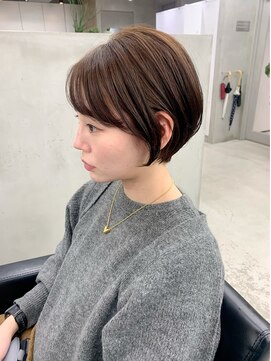 ヴィー 青山/表参道(VIE) 表参道/VIE/涼佳◎カットが上手い◎横顔美人なショートヘア◎20