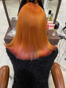 ファブ 千葉店(FaB) orange×neon pink［千葉駅］