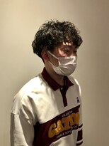 アンダーバーホワイト 広島 並木店(_WHITE) マッシュ×パーマ