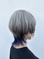 ラヴェストバイフレイスウェル(LOVEST by frace well) ホワイト×ネイビー×ウルフ