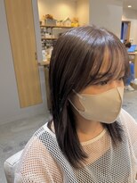 パラゴ(PARAGO.)&nbsp;《緑橋/城東区/女性サロン》透明感たっぷりグレージュ♪