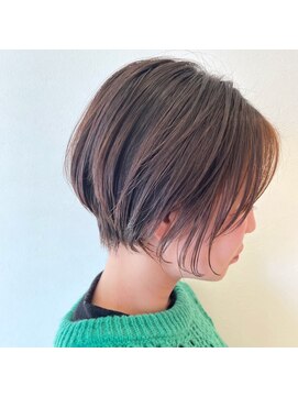 ニコラ(NICOLA) ショートボブ/ショート/白髪染め/白髪ぼかし/30代40代50代