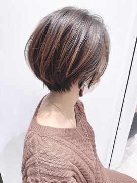 ステア ケース(stair case) 大人ハンサムショートセンターパート