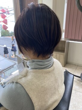 マイノリティー 石橋店(Minority) 大人ショート　ショートボブ　脱白髪染め