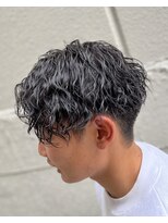 ノイセル 西本町(Noisyle)&nbsp;刈り上げマッシュツイストスパイラルメンズパーマ