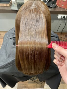 エイティサード(8ty3rd) アルテマ髪質改善ストレ-ト/カーキベージュ/10代/20代/30代/40代