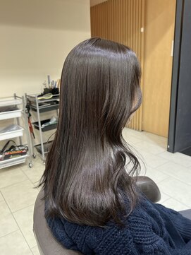 ゼスト 吉祥寺店(ZEST) 【籠倉】ブリーチなしダブルカラーオリーブグレージュ/吉祥寺