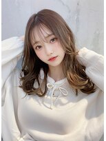 オリジンズヘアーセカンド 守谷店(Origins hair 2nd)&nbsp;韓国風オンニヘア×ベージュカラー×BYKARTE TR