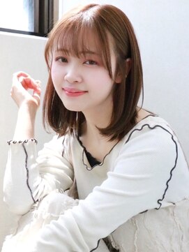 レガロヘアーデザイン(Regalo hair design) Regalo☆肩上ボブ×ミルキーベージュ