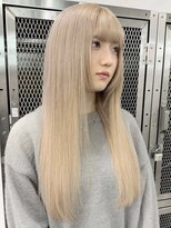 ウィコ 新宿(WICO)&nbsp;ホワイトベージュ[新宿駅/切りっぱなしボブ/エアリーロング］