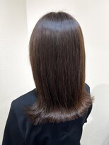 ヘアー ホスピタル ソアン(hair hospital soan)&nbsp;ミディアム  ×  オリーブブラウン