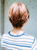 アラワラブルー(arrawarra blue)&nbsp;ふんわりショートヘア/20代/30代/40代/50代/倉敷/白楽町