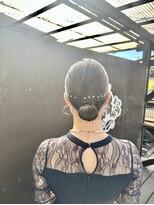 ラウラウヘアーリゾート(Lau Lau hair resort) タイト×シニヨン☆