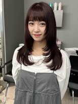 トリッカ シブヤ(TRICCA SHIBUYA)&nbsp;韓国レイヤー顔まわりレイヤーシャギーレイヤーロングレイヤー