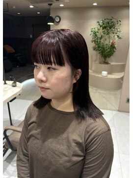 ジーニー 横浜(giinii) ワイドバング×チェリーレッド