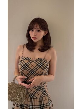 ラル 立川南口(lar) ミナミディアム_メルティカラー似合わせカットミディアム