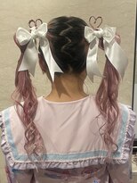 六本木美容室 西麻布店 イベントに◎ハートリボンアレンジ