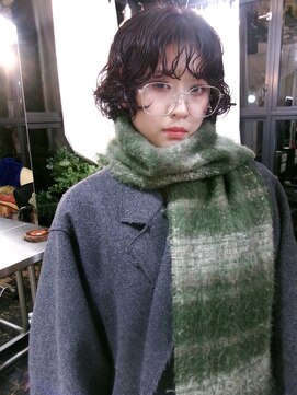 グリフィカ(grifica) 前上がりレイヤーパーマ