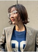 ニュアンスボブパーマショートウルフレイヤーカット