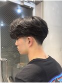 骨格補正カットのみでこの毛流れ◎
