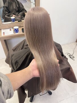 ルアン 上通り(ruen) 夏のイメチェンに！透明感あふれる【ハイトーンカラー】