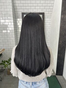 レガーレ(Legare) 【広島韓国ヘア】韓国レイヤーカット×透明感ブルーブラック