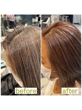 ステラバイケンジ 藤沢(STELLA by KENJE) 白髪ぼかし